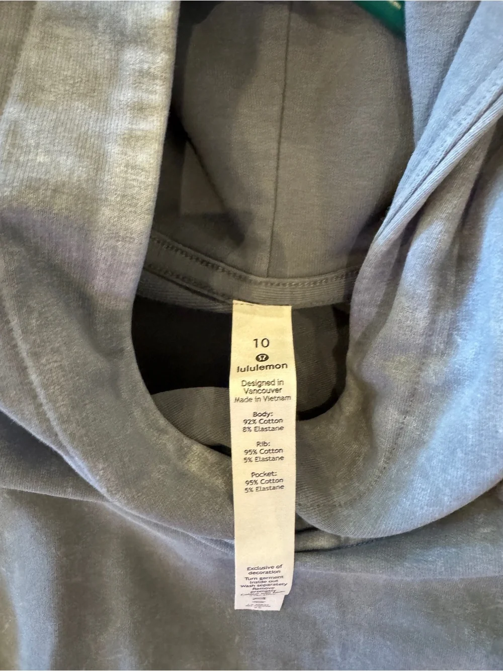 Washed Slate lululemon Hoodie